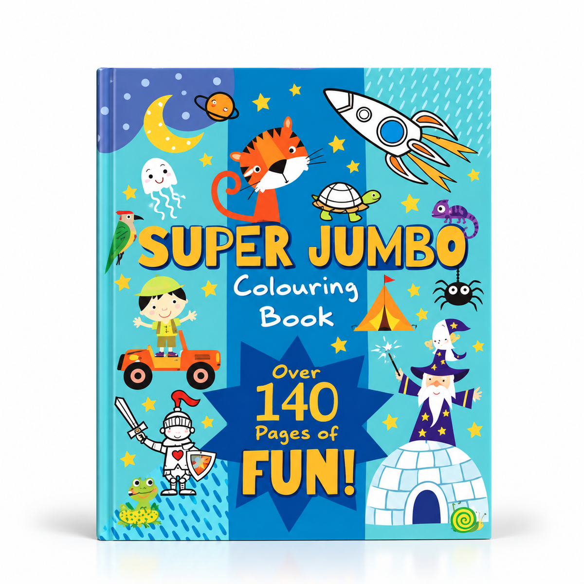 Super Jumbo Colouring Book