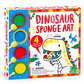 Dinosaur Sponge Art