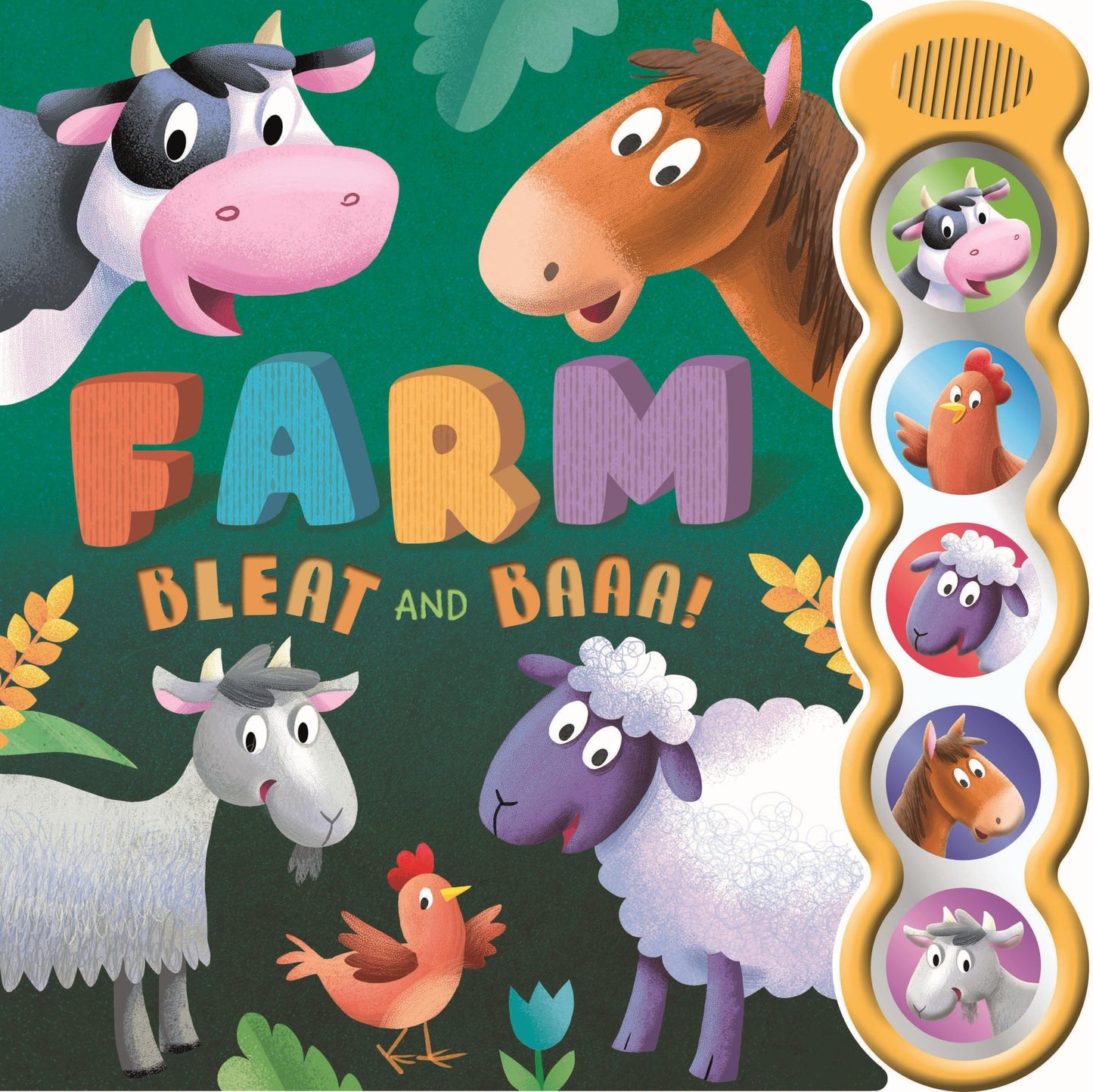 Farm Bleat and Baaa!: with 5 3D Sound Buttons