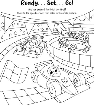 Things That Go: On-the-Go Coloring Kit with Stackable Crayons