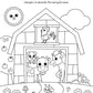 Fun on the Farm Coloring Set: with Double-Ended Stamp Markers