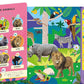 Look And Find Animal Words & Sounds - Children's 100 Button Sound Book