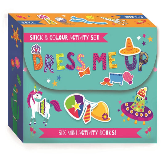 stick and colour activity set - dress me up