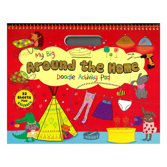 My Big Around the Home Doodle Activity Pad