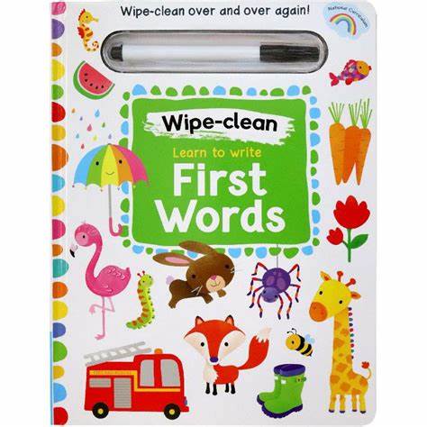 Wipe Clean: Learn to Write First Words