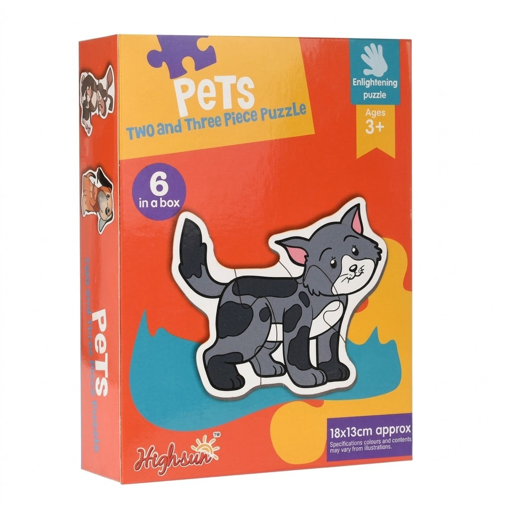 Pets two and three piece- puzzle