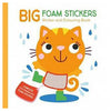 Big Foam Stickers - Sticker &amp; Colouring Book - Cover Cat