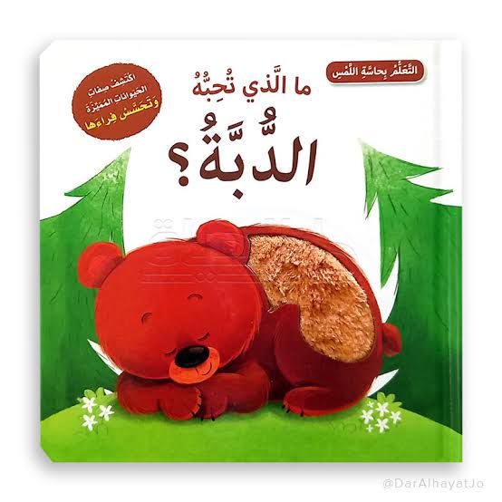 سلسلة التعلم بحاسة اللمس - ما الذي تحبه الدبة؟
