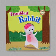 Troubled Rabbit ‐ Finger Puppet Book