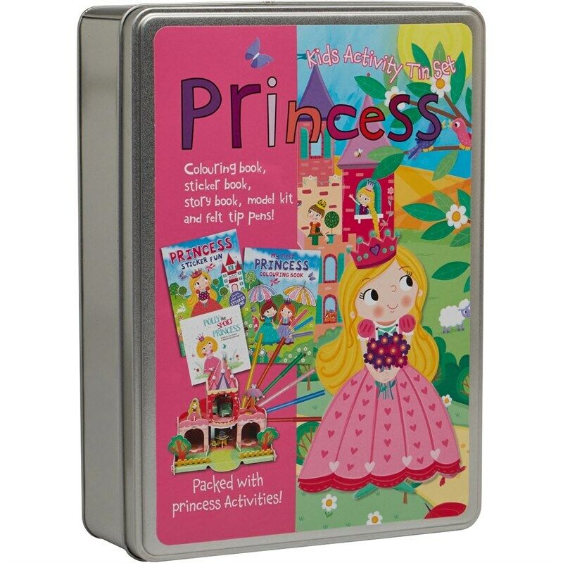 KIDS ACTIVITY TIN SET - PRINCESS