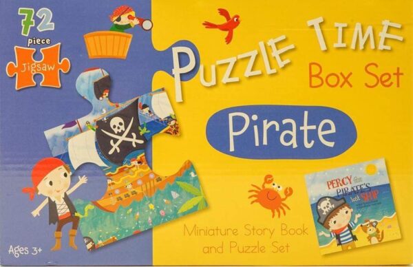 puzzle time box set pirate 9781786904775