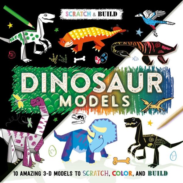 scratch build dinosaur models